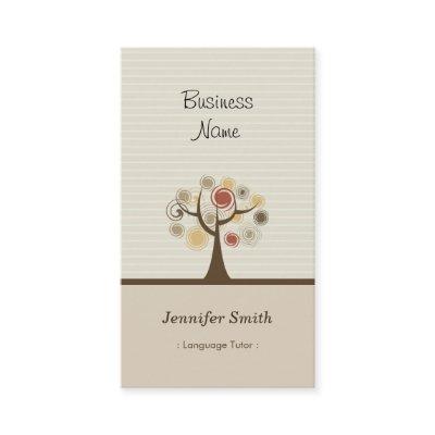 Foreign Language Tutor - Stylish Natural Theme