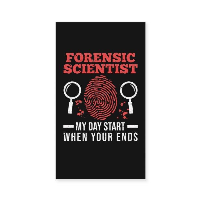 Forensic Science Investigator Forensics Scientists