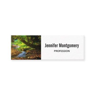 Forest Creek Beautiful Nature Landscape Photo Mini