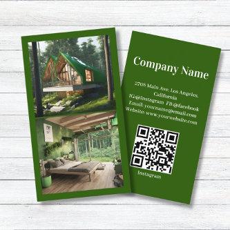 Forest Property Vacation Rental Picture QR Code