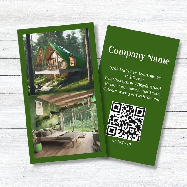 Forest Property Vacation Rental Picture QR Code