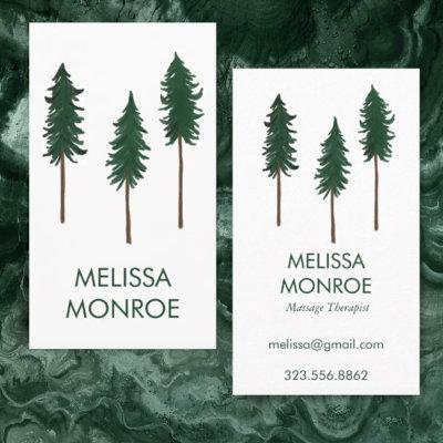 Forest Therapy Pine Trees Nature Minimalist