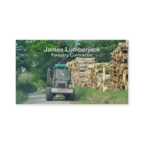 Forestry industries logging tractor