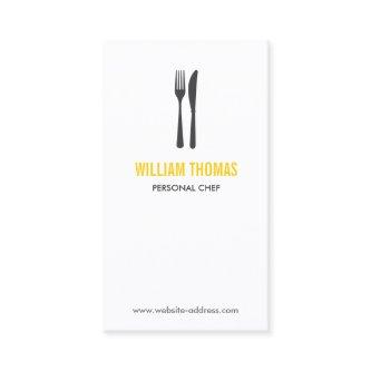 FORK & KNIFE LOGO for Restaurant, Chef, Catering