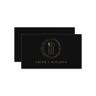 Fork Spoon Knife Logo Kitchen for Bakery, Catering