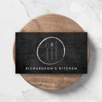 FORK SPOON KNIFE SKETCH LOGO for Catering, Chef...