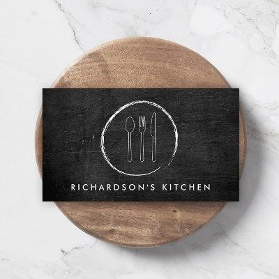 FORK SPOON KNIFE SKETCH LOGO for Catering, Chef...