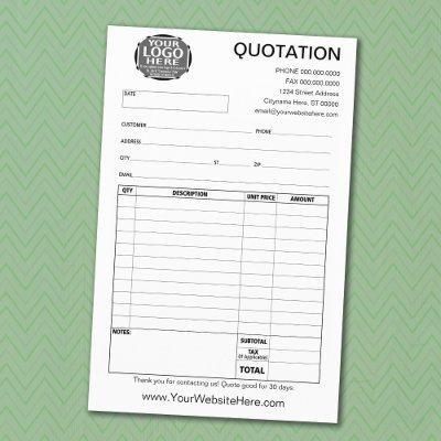 Form - Business Quotation or Invoice