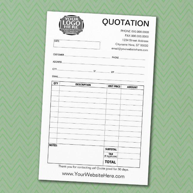 Form - Business Quotation or Invoice