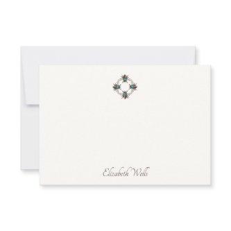 Four Elegant Bees Personalized