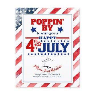 Fourth of July Pop by Tags Real estate poppin by Flyer