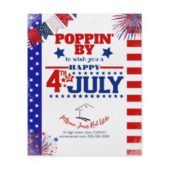Fourth of July Pop by Tags Real estate poppin by Flyer
