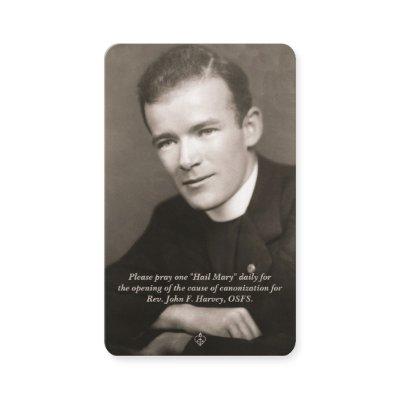 Fr. John Harvey prayer card - 2nd edition