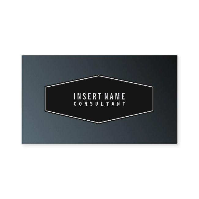 Framed Modern Minimalist Cadet Plain