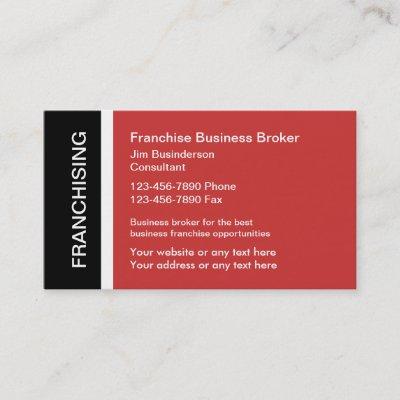 Franchise Business Broker