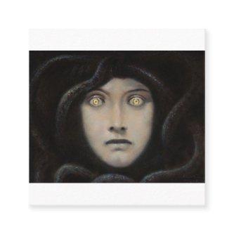 Franz Von Stuck - Head Of Medusa Square