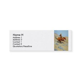 Frederic Remington's The Cowboy (1902) Mini