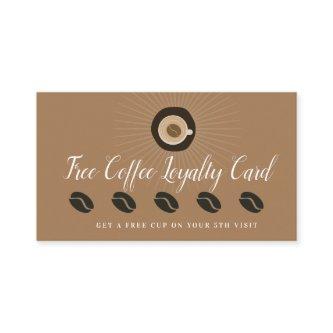 Free Coffee Reward Loyalty