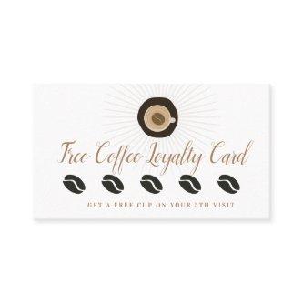 Free Coffee Reward Loyalty Clean