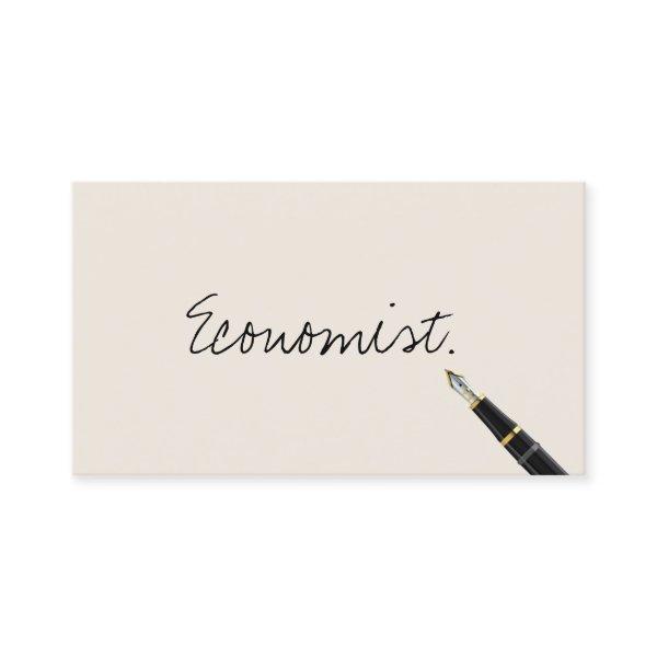 Free Handwriting Script Economist
