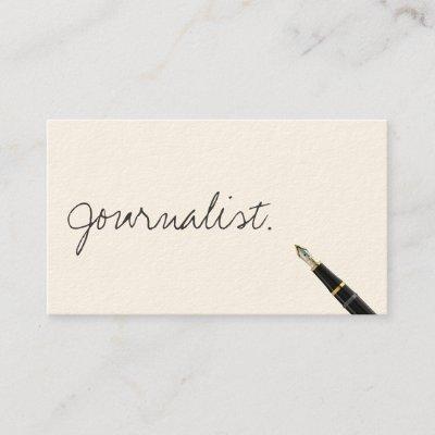 Free Handwriting Script Journalist
