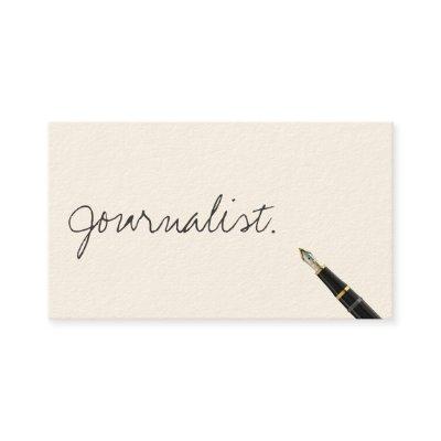 Free Handwriting Script Journalist