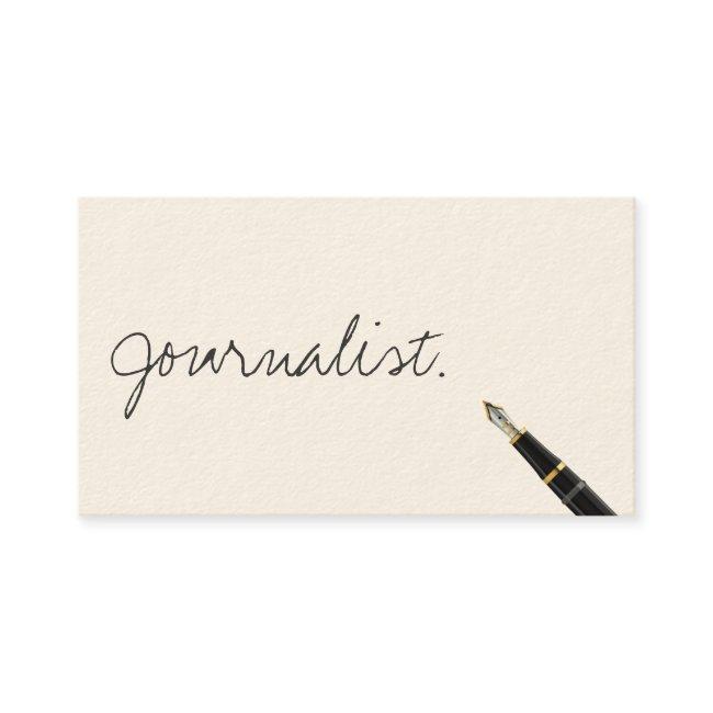 Free Handwriting Script Journalist