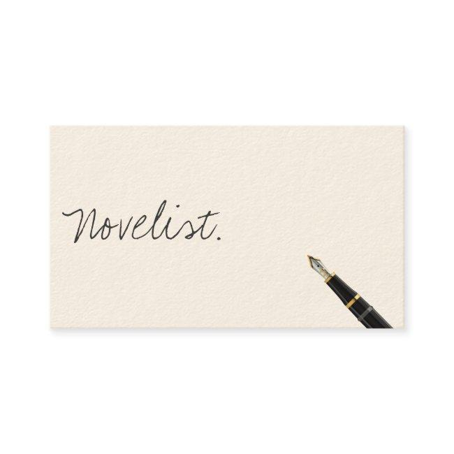 Free Handwriting Script Novelist