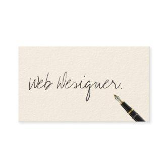 Free Handwriting Script Web Design