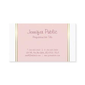 Freehand Script Text Elegant Sleek Trendy Plain