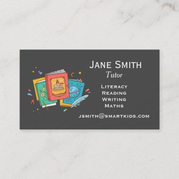 Freelance literacy tutor or teacher books