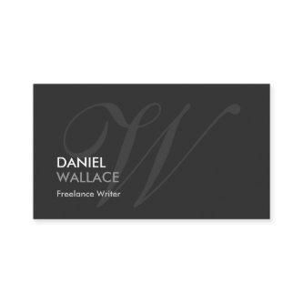 Freelance Writer - Modern Swash Monogram