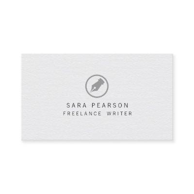 Freelance Writer Pen Nib Icon Publishing