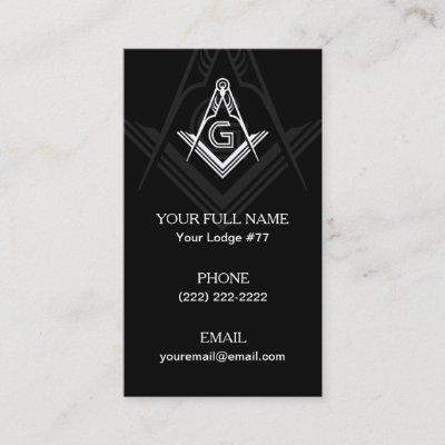 Freemason  Templates | Masonic Cards