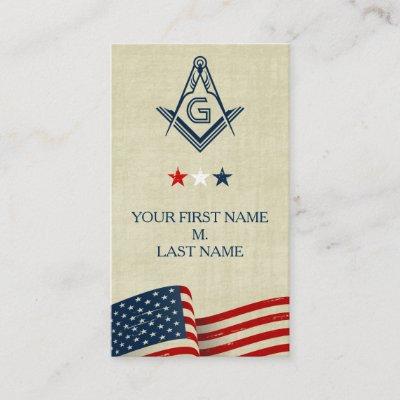 Freemason  | Old Glory American Flag