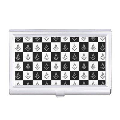Freemason Checkered Pattern  Case