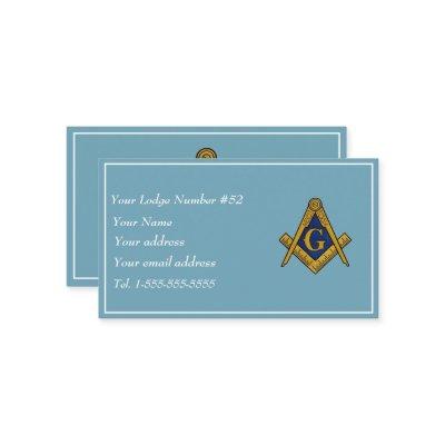 Freemason Freemasonry Symbol Masonic Blue