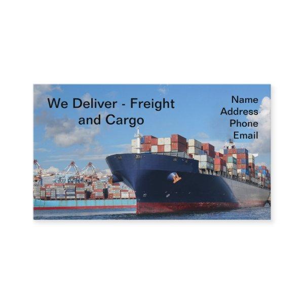 Freight and Cargo