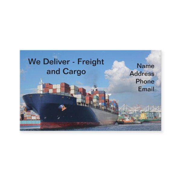 Freight and Cargo