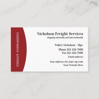 Freight Services Modern Style