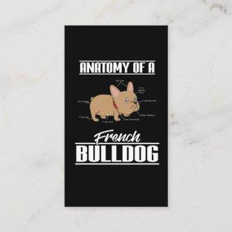 French Bulldog Anatomy Funny Dog