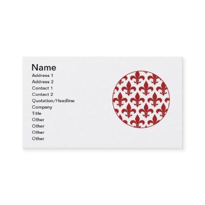 French Fleur de lis Pattern