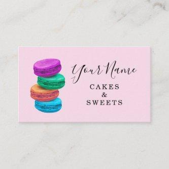 French Macarons bakery shop  template