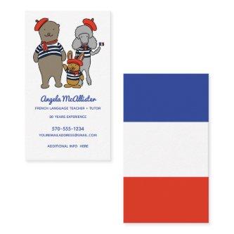 French Teacher, Tutor, Translator Cute Animals