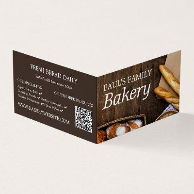 Fresh Baguette, Bakers, Bakery Store Detailed