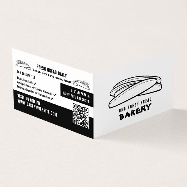 Fresh Baguettes, Bakers, Bakery Store Detailed