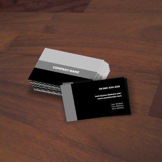 Fresh Black Contemporary Transparency