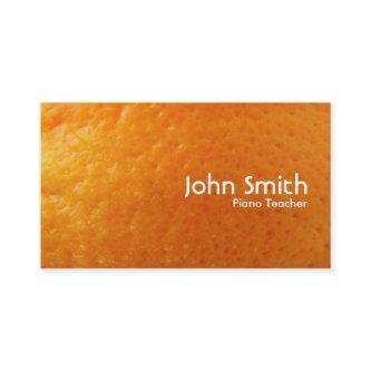 Fresh Orange Piano Teacher