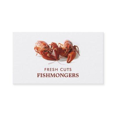 Freshwater Lobster, Fishmonger/Wife, Fish Market