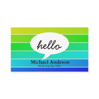 Friendly Hello